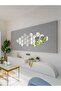 Wall Decoration 14-Piece Hexagonal Honeycomb Mirrored Silver Plexiglass for Living Room, Office and Entrance |   10X10 cm - 3
