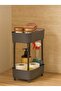 2-Tier under Counter under Shelf Bathroom Cabinet Multi-Purpose Organizer Organizer - 2