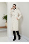 Women's Waist-Tie Nova Fabric Coat - 5