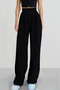Women’s Hook-and-Loop High-Waist Wide-Leg Palazzo Pants