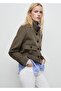 Wool Blend Jacket with Pockets - 7