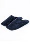 Baklava Pattern Parachute Fabric Non-Slip Memory Sole Lightweight and Durable Navy Blue Men's House Slippers - 7