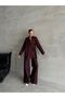 Khaki Halley Side Tie Shirt Pants Set - 5