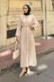 Pat Detailed Dress Stone