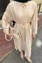 Pat Detailed Dress Stone - 3