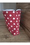 Quilted Red/White Polka Dot (Makeup Bag/Handbag/Purse-Luggage Organizer) - 6