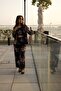Navy Blue Floral Power Co-ord Set - 4