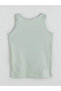 Crew Neck Bear Teddy Printed Boys' Tank Top 2-Piece Set (W5) - 7