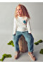 Girl's Long Sleeve T-Shirt Cream