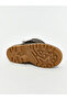 Brown Leather Look Baby Boy Boots - 4