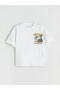 Crew Neck Printed Boy's T-Shirt - 5