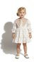 Baby Girl Dress Girl's Dress Collared Birthday Party Wedding Special Occasion Long Sleeve Lined Dress - 4
