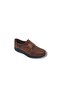 701 Women's Tan Velcro Socks Model Gel Heel Sole Padded Sole Comfort Shoes - 4
