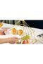 Fruit tray, two-tiered, white - 4