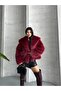 Women's Snap Fastener Faux Fur Winter Coat – Oversized Fit – Cold Resistant - 3