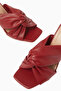 Camelia Lys 100, Beaded Heeled Leather Mule - 4
