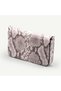 Uderra Women's Genuine Leather Cream Cut Snake Print Shoulder Bag - S1Kz0321 Cream Cut Snake Print - 6