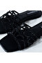 Denish Luxurious Rhinestones Sandals Handcrafted by Artisans Effortless Glamour for Every Occasion - 3