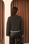 Swc Women's Crew Neck Hair Braid Detailed Sweater - 2
