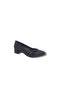 730 Women's Black Shiny Stone Low Heel Shoes - 2