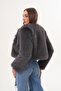 Crop Boy Basic Collar Feather Jacket - 6
