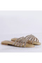 Warm Handcrafted by Artisans Rhinestone Women Flats Luxurious Comfort For All-Day Wear - 3