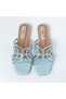 Zeel Handcrafted by Artisans Women Flat Rhinestone Luxurious Unique Style Comfort For All-Day Wear