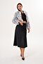 Crop Boy Basic Collar Feather Jacket - 2