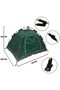 Camping Tent for 7-8 Person, Easy Instant Pop Up Tent Automatic Tent, Assorted Color - 5