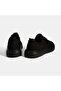 Men's Black Lace-Up Leather Sports Shoes - 8