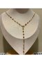 Steel Color Heart Y Model New Season Necklace