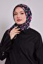 وشاح ناعم بنمط زهرة المنك