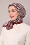 Cherry Zigzag Pattern Soft Scarf