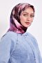 وشاح حريري بنمط أرجواني من سيرا - 2
