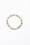Aa Quality Citrine & Aquamarine & Jasper Natural Stone Bracelet - 6