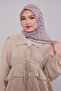 وشاح ناعم بنمط متعرج من البودرة - 3