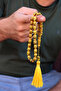 Light Yellow Capsule Cut Kaaba Figured Model Squeeze Bag Prayer Beads 201024578 - 5