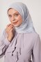 وشاح قطني بنمط شريط بنفسجي - 4