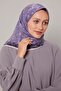 وشاح قطني بنمط الباتيك الأرجواني - 2