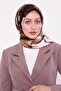 وشاح حريري بنمط أرجواني من سيرا - 3