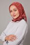وشاح قطني بنمط الباتيك الأحمر - 2