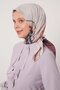وشاح قطني بنمط شريط البرقوق