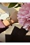 Retro Minimal Metal Strap Vintage Women’s Wristwatch Gold - 4