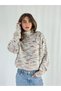 High-Necked Knitwear Sweater Women's Mixed Color - 6