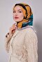 وشاح ناعم بنمط تجريدي أرجواني - 2