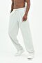 2Xs-10Xl Elastic Waist Loose Fit Sweatpants Ice Gray - 5