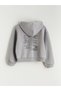 Özmarka New Season Hooded Girls' Zippered Sweatshirt - 4
