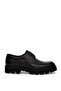 Black Eva Sole 100% Leather Classic Shoes 50315585-Vr046 - 2