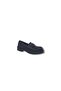 520 Women's Black Buckle Loafer Shoes - 2