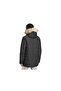 Paveric Fur Par Men's Casual Coat Ix8888 Black - 2